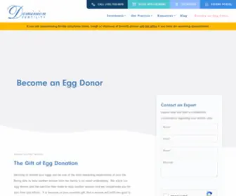 Eggdonordc.com(∝≌∽≦≧≒∮『信誉入口) Screenshot