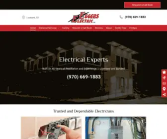 Eggerselectric.com(Eggers Electric Inc) Screenshot