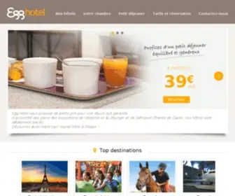 Egghotel.fr(Egghotel) Screenshot