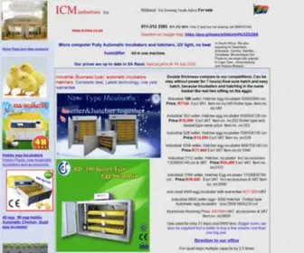 Eggincubator.co.za(Chicken automatic egg incubators Gauteng SA South Africa For sale) Screenshot