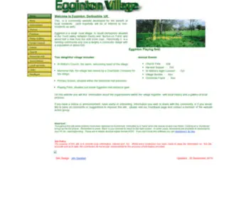 Egginton.org.uk(Egginton) Screenshot