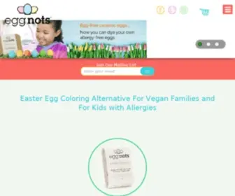 Eggnots.com(Easter Eggs Alternatives For Kids with Allergies) Screenshot