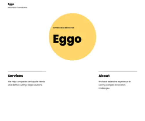 Eggo.com(Innovation Consultants) Screenshot