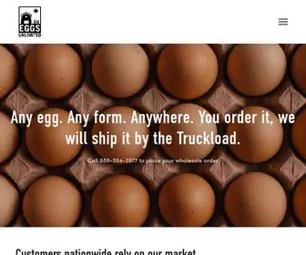 Eggsunlimited.com(Eggs Unlimited) Screenshot