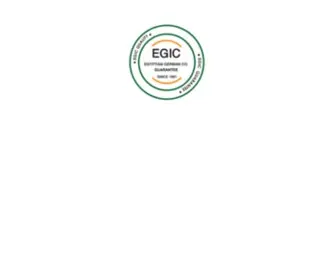 Egic.com.eg(Water Supply Solutions) Screenshot