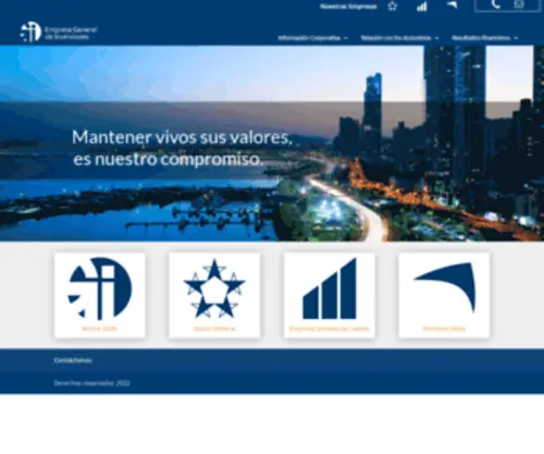 Egi.com.pa(Empresa General de Inversiones) Screenshot