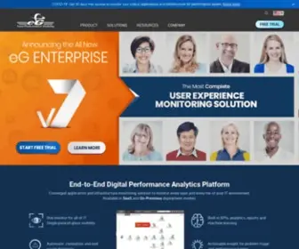 Eginnovations.com(Application Performance Monitoring & Infrastructure Monitoring) Screenshot