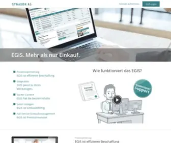 Egis-Online.de(Egis Online) Screenshot