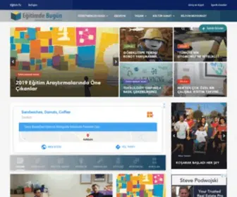 Egitimdebugun.com(Eğitimde Bugün) Screenshot