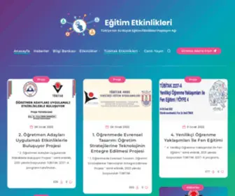 Egitimetkinlikleri.net(Eğitim Etkinlikleri) Screenshot