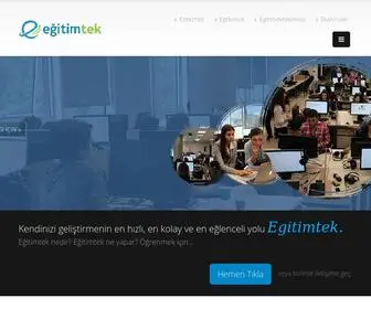 Egitimtek.com(Egitimde Teknoloji) Screenshot