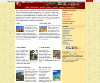 Egittopercaso.net(Egitto per Caso) Screenshot