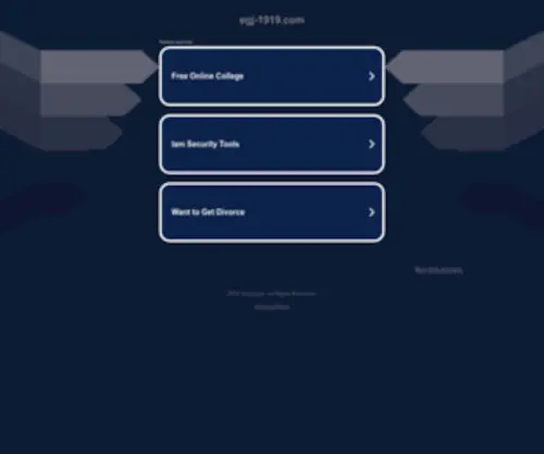 EGJ-1919.com(EGJ 1919) Screenshot