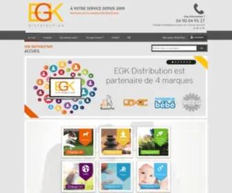 EGK-Distribution.fr(EGK Distribution) Screenshot