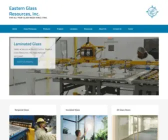 Eglassr.com(Eastern Glass Resources) Screenshot