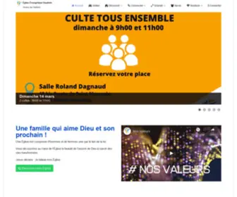 Eglise-Evangelique-Veneux.com(église) Screenshot