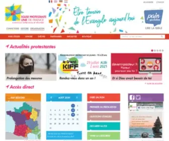 Eglise-Reformee-FR.org(Eglise protestante unie de France) Screenshot