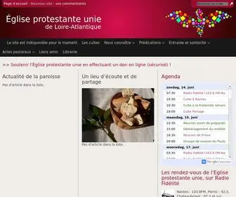 Eglise-Reformee-Loire-Atlantique.org(Loire-Atlantique | Église protestante unie) Screenshot