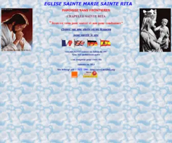 Eglise-Ste-Marie.org(EGLISE SAINTE MARIE) Screenshot