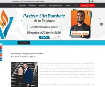 Eglisedelavictoire.com(Église) Screenshot