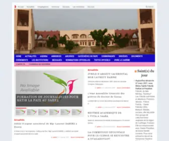 Egliseduburkina.org(Site En Maintenance) Screenshot