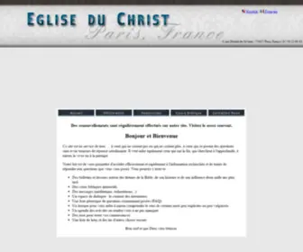 Egliseduchrist-Deodat.com(Église du Christ) Screenshot
