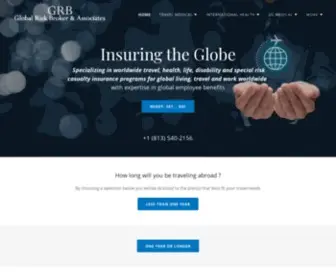 EGlobalhealth.com(Global Risk Broker & Associates) Screenshot