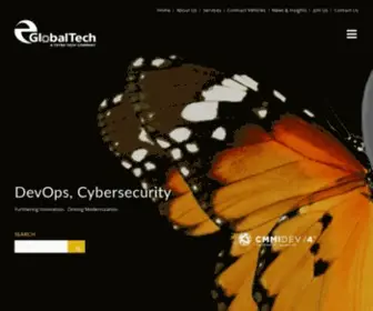 EGlobaltech.com(Consulting Services Providing Integrated Solutions) Screenshot