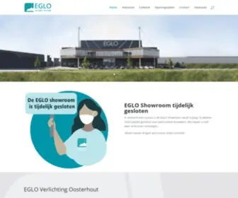 Egloshowroom.nl(EGLO showroom Oosterhout) Screenshot