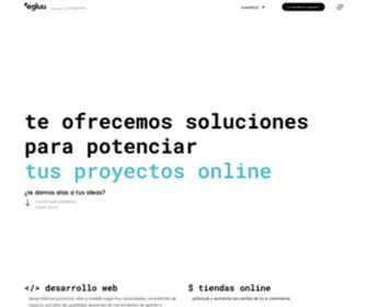 Egluu.com(✅ soluciones a medida para hacer crecer tus proyectos online) Screenshot