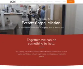 Egmission.org(Everett Gospel Mission) Screenshot