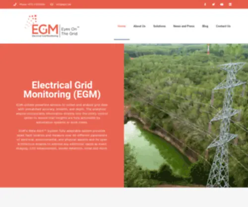 EGM.net(Electrical Grid Monitoring Inc) Screenshot