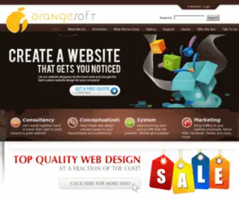 Egnarosoft.com(Orangesoft Malaysia) Screenshot