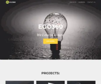 Ego360.com(We love to create) Screenshot