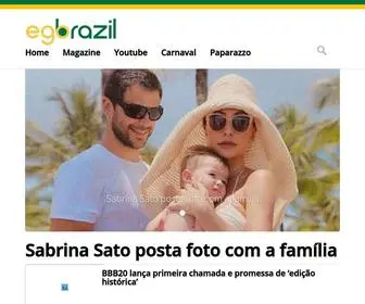 Egobrazil.com(Famosos e famosas do Brasil e do Mundo EGO Brazil) Screenshot