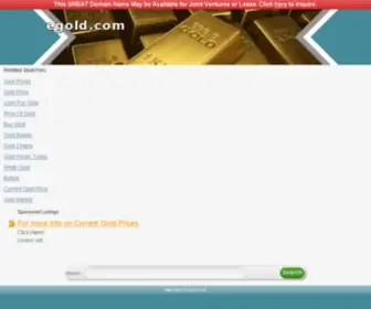 Egold.com(egold) Screenshot