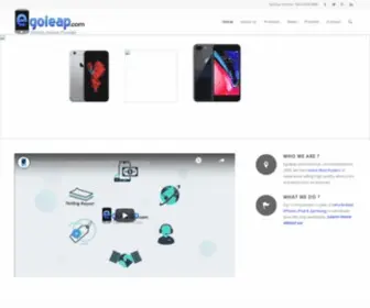 Egoleap.com(Refurbished Apple iPhone iPad for Wholesale) Screenshot