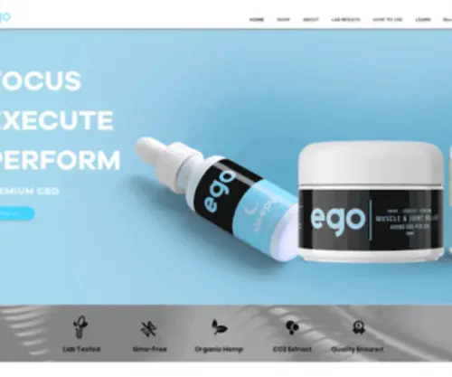 Egolosangeles.com(EGO CBD) Screenshot