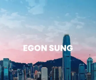 Egonsung.com(EGONSUNG) Screenshot