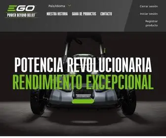 Egopowerplus.es(EGO Power Plus) Screenshot