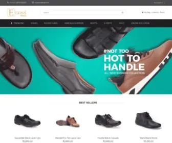 Egoss.in(Online Shoes Shopping for Men Fashion Casual & Formal Shoes) Screenshot