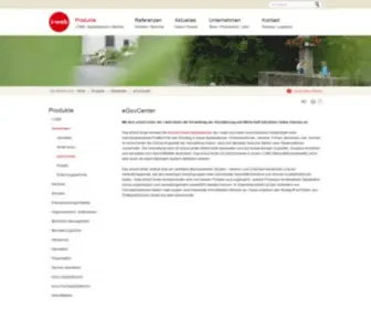 EgovCenter.ch(I-web Online) Screenshot