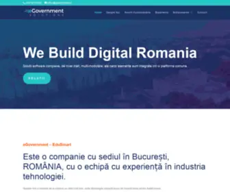 Egovernment.ro(We Build Digital Romania) Screenshot
