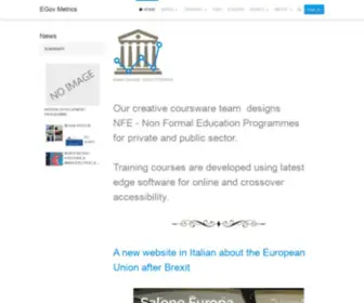 EgovMetrics.com(EGov Metrics) Screenshot