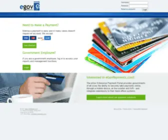 EgovPayments.com(Egov strategies) Screenshot
