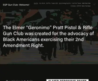 Egpgunclubcentraltexas.com(EGP Gun Club) Screenshot
