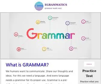 Egrammatics.com(Home) Screenshot