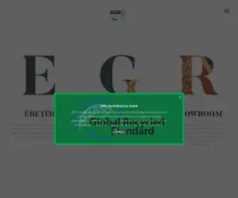 EGR.com.tr(EGR Fabrics) Screenshot