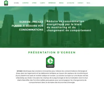 Egreen.fr(Prenez plaisir à réduire vos consommations) Screenshot