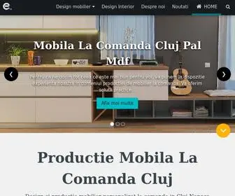 Egregordesign.com(Mobila la comanda Cluj) Screenshot